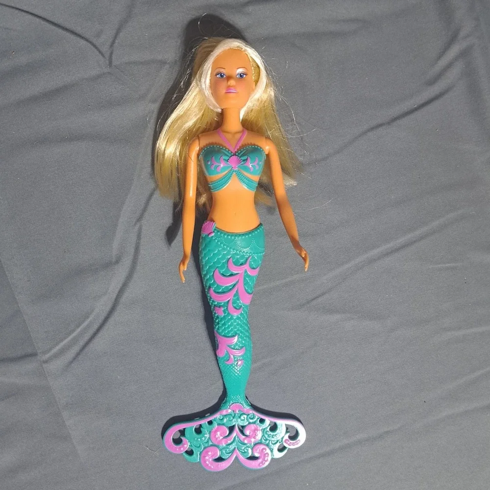 Simba Toys Steffi Love Mermaid Tail Fashion Doll‎ Teal Pink